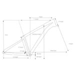 Vélo vtt randonnee st 120 gris orange 27,5" – Image 6