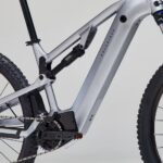 Vélo VTT électrique tout suspendu 29" - E-EXPL 500 S Gris métal – Image 3
