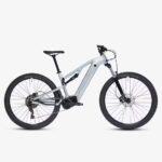 Vélo VTT électrique tout suspendu 29" - E-EXPL 500 S Gris métal