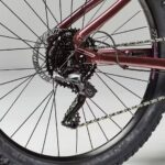 vélo VTT électrique semi-rigide 27,5" - E-ST 500 prune – Image 2