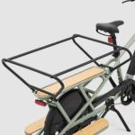 Vélo cargo électrique longtail chargement arrière R500E vert clair – Image 11
