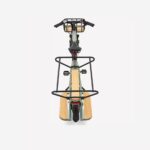 Vélo cargo électrique longtail chargement arrière R500E vert clair – Image 13