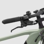 Vélo cargo électrique longtail chargement arrière R500E vert clair – Image 3