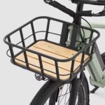 Vélo cargo électrique longtail chargement arrière R500E vert clair – Image 24
