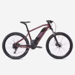vélo VTT électrique semi-rigide 27,5" - E-ST 500 prune – Image 6