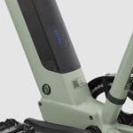 Vélo cargo électrique longtail chargement arrière R500E vert clair – Image 6