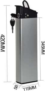 Batterie Velo Électrique 52V 17.5Ah pour Engwe EP-2 Pro Lithium Li-ION De Vélo Électrique Pliante Batterie Au Lithium Intégrée De Vélo Électrique pour 1000W - 250W avec Chargeur et BMS – Image 4